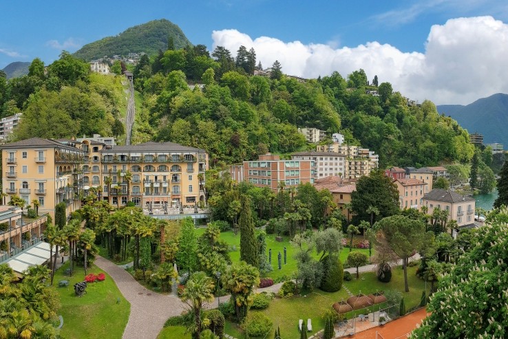 Grand Hotel Villa Castagnola, exterior
